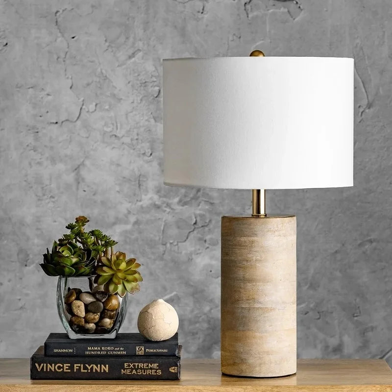 Porter Wood Table Lamp (15"-23")