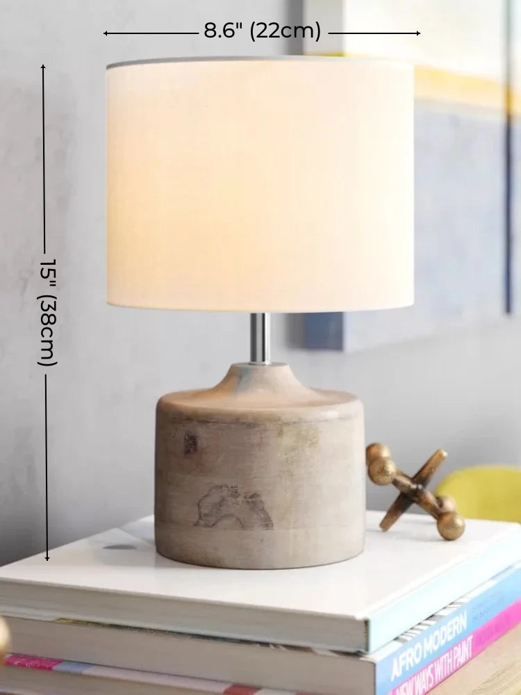 Porter Wood Table Lamp (15"-23")