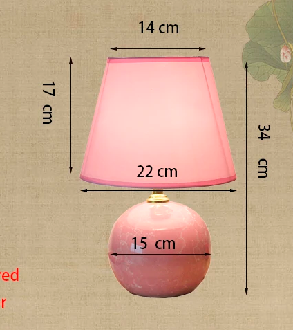 Cute Ceramic Ball Table Lamp