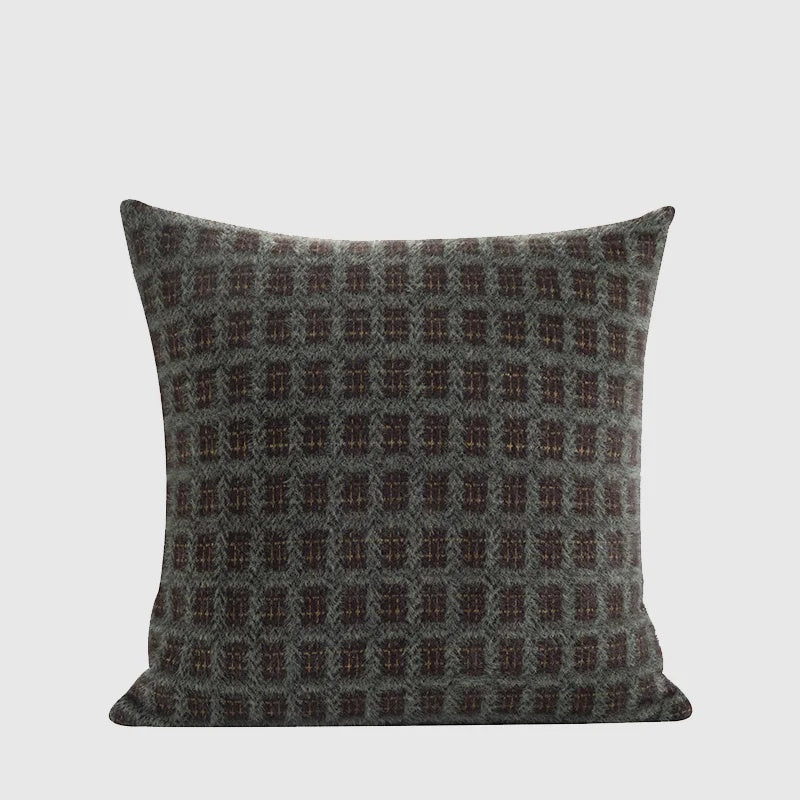 Burgundy Turquoise Green Throw Pillow Case