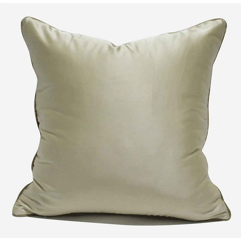 Fan Shaped Jacquard Throw Pillow Case