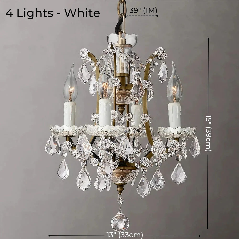 American Luxury Crystal Candle Chandelier