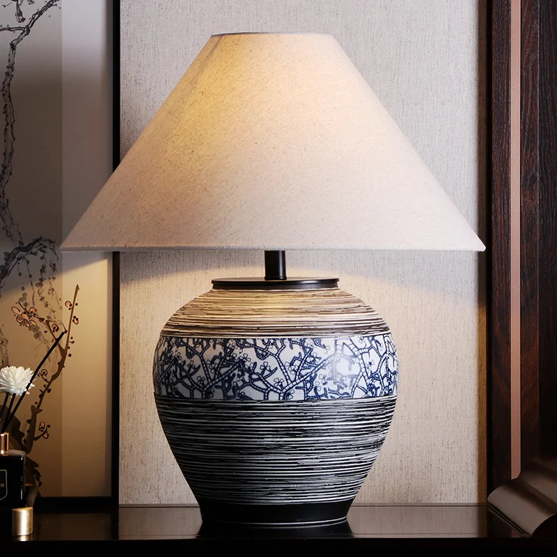 Miller Ceramic Table Lamp (19"-22")