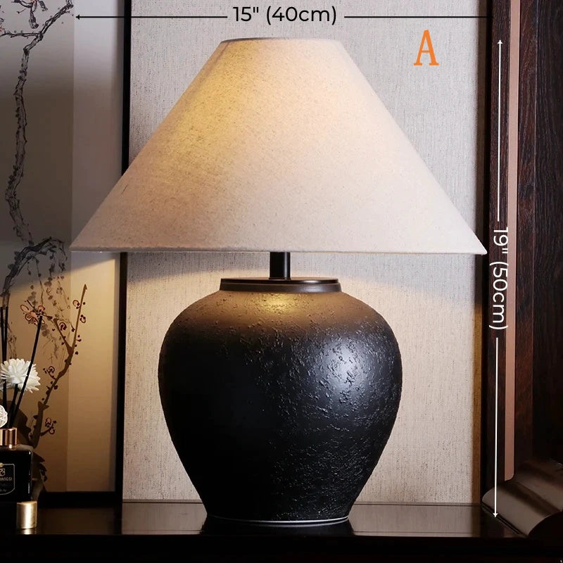 Miller Ceramic Table Lamp (19"-22")