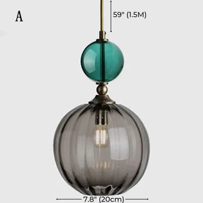 Ella Glass Edged Pendant Light