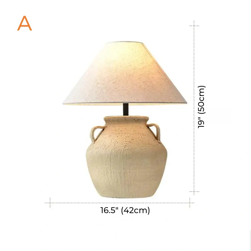 Faris Ceramic Table Lamp (18"-19")