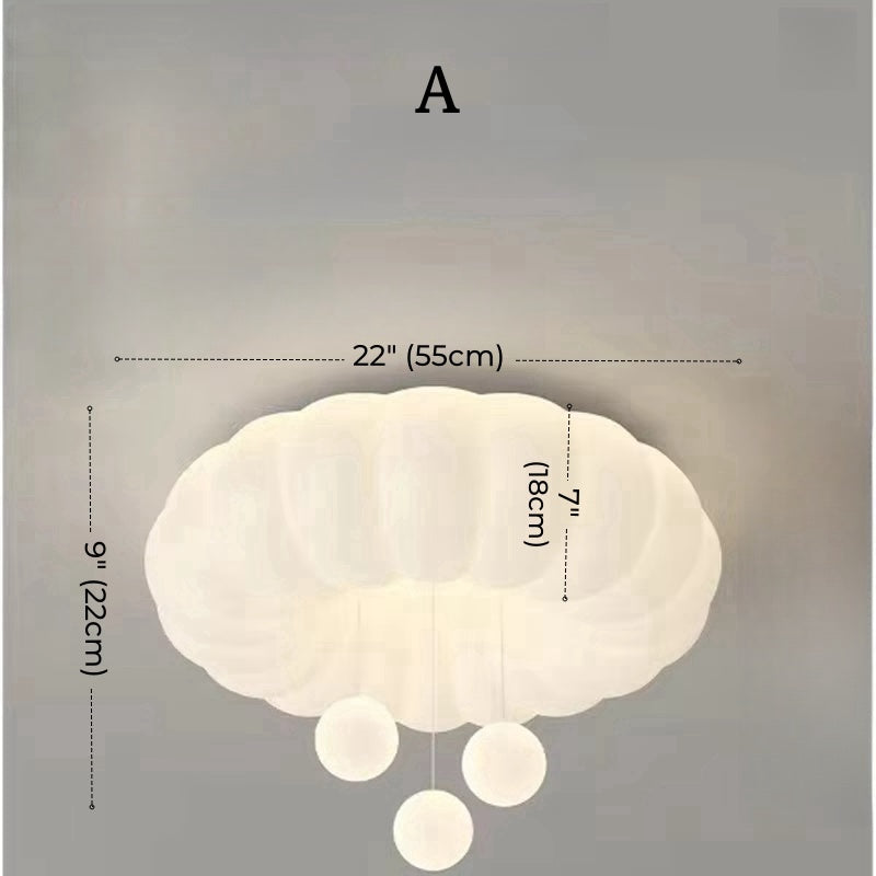 Modern Cream Cloud Ceiling Light