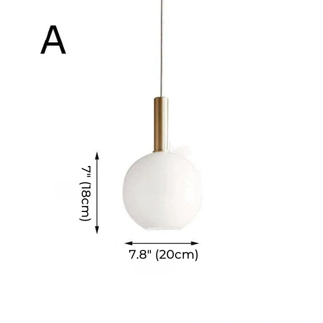 Daphne Glossy Pendant Light