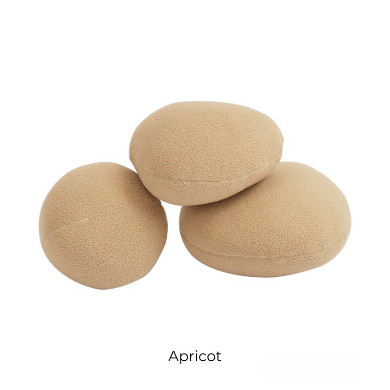 Macaron Boulder Pillows