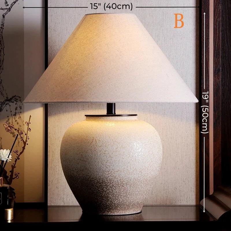 Miller Ceramic Table Lamp (19"-22")