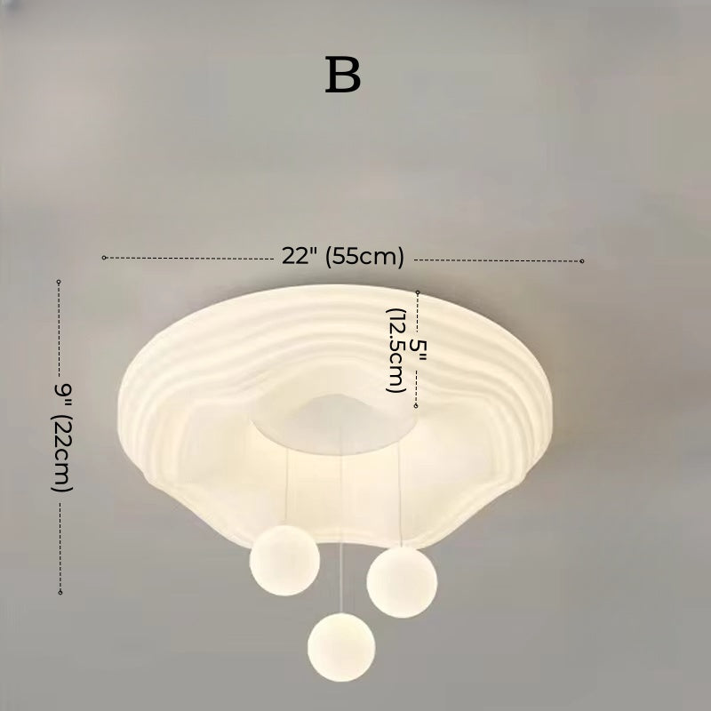 Modern Cream Cloud Ceiling Light