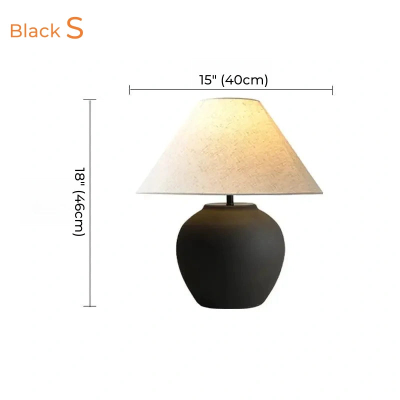 Faris Ceramic Table Lamp (18"-19")