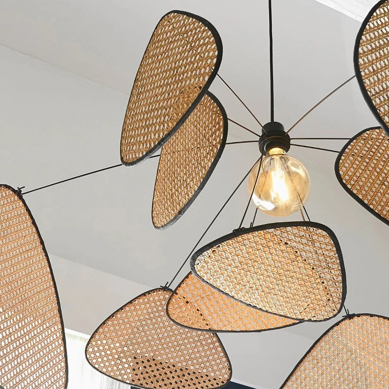 Wicker Pendant Chandelier