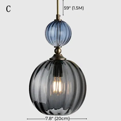 Ella Glass Edged Pendant Light