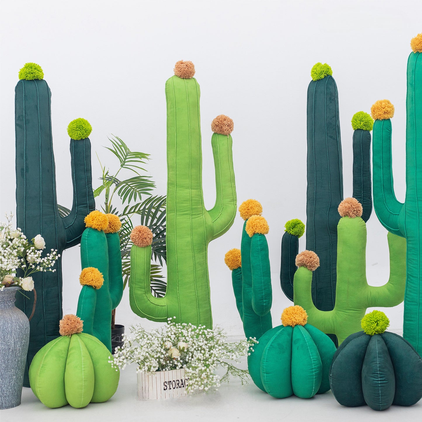 Cactus Shaped Pillows