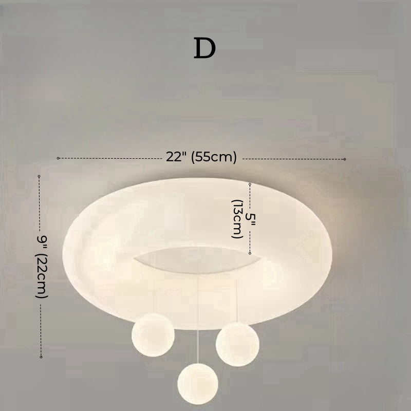 Modern Cream Cloud Ceiling Light