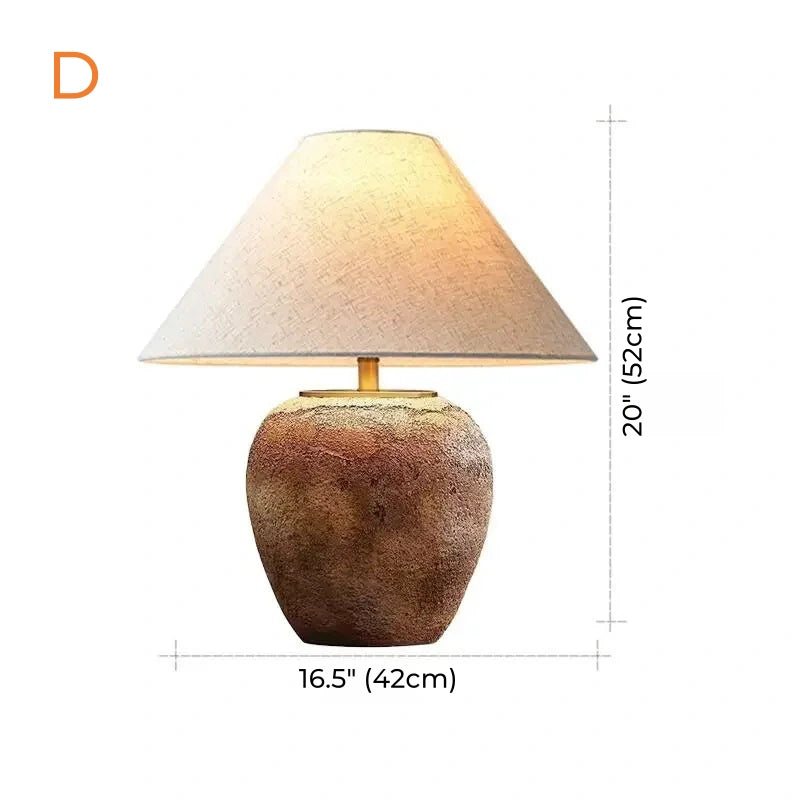 Faris Ceramic Table Lamp (18"-19")