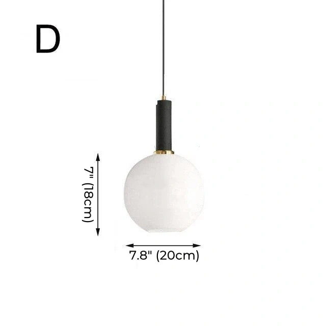 Daphne Glossy Pendant Light