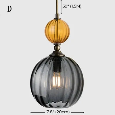 Ella Glass Edged Pendant Light