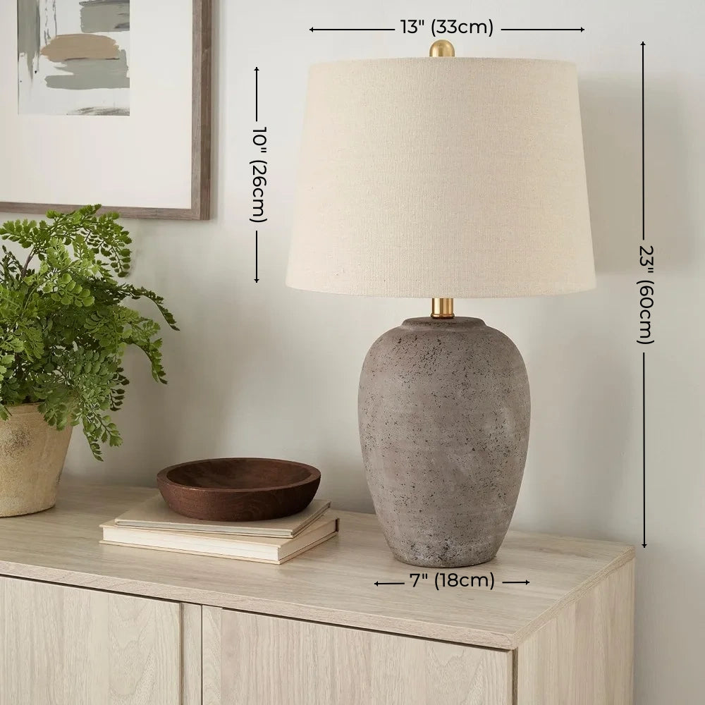 Canyon Ceramic Table Lamp (23")