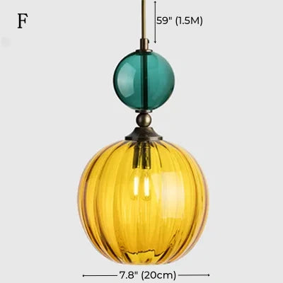 Ella Glass Edged Pendant Light