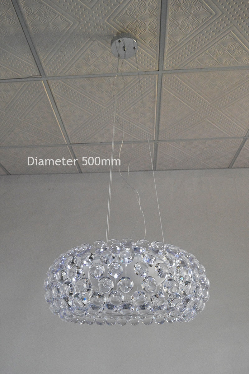 Modern Taoism Luxury Acrylic LED Chandelier