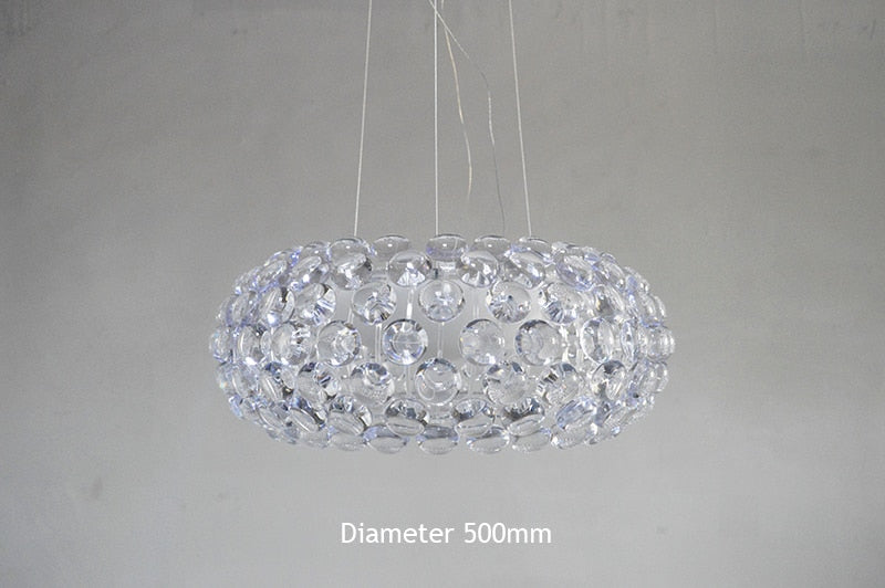 Modern Taoism Luxury Acrylic LED Chandelier