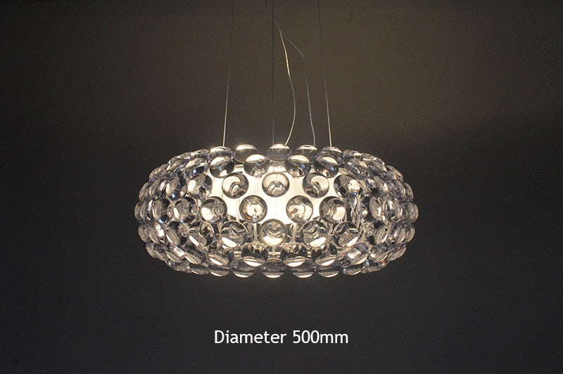 Modern Taoism Luxury Acrylic LED Chandelier