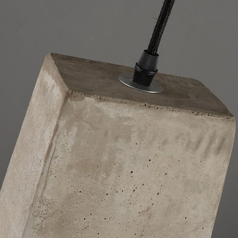 Industrial Rustic Concrete Pendant Lights