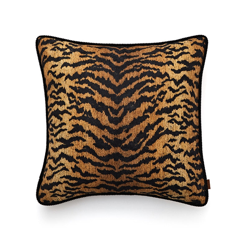 Retro Luxury Lumbar Pillow Case Fringed