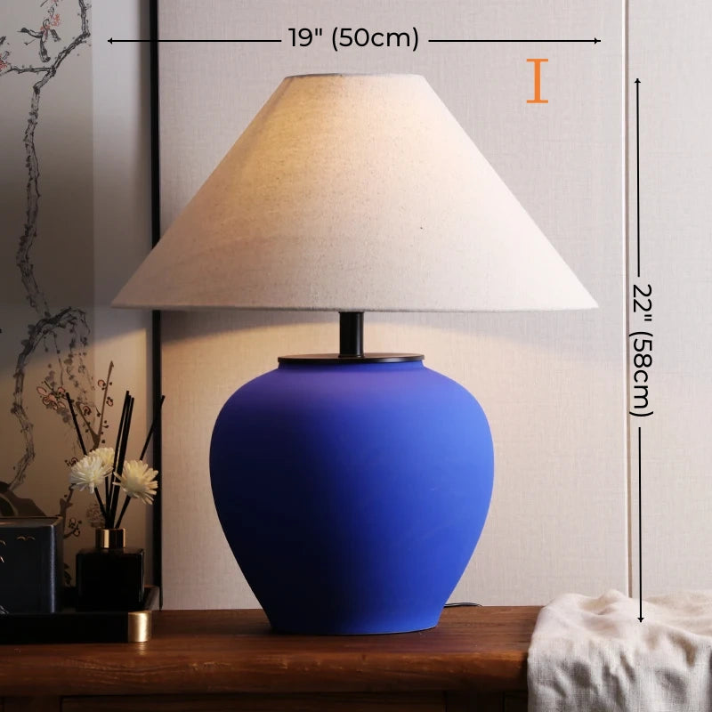 Miller Ceramic Table Lamp (19"-22")