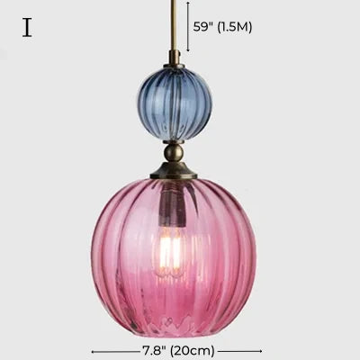 Ella Glass Edged Pendant Light