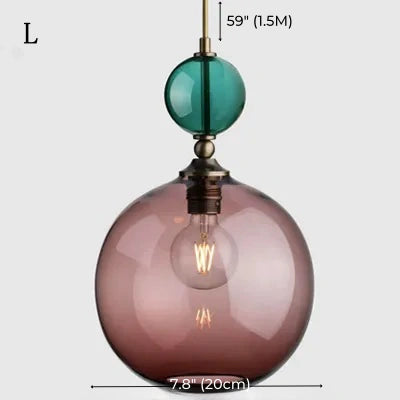 Ella Glass Edged Pendant Light