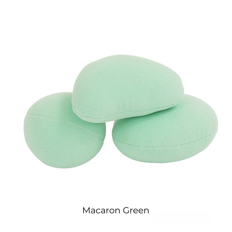 Macaron Boulder Pillows