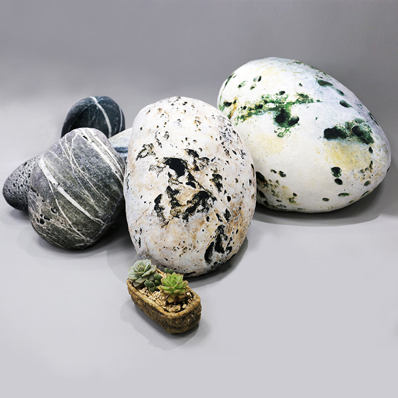 Pebble Boulder Pillows, Onyx