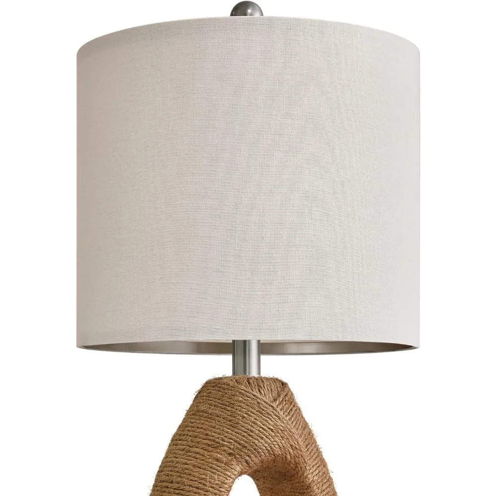 Easton Jute Table Lamp (19")