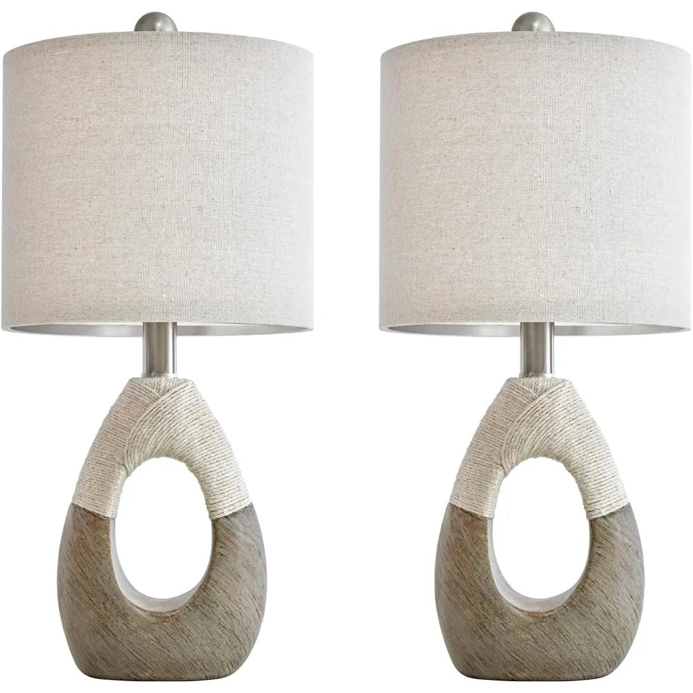 Easton Jute Table Lamp (19")