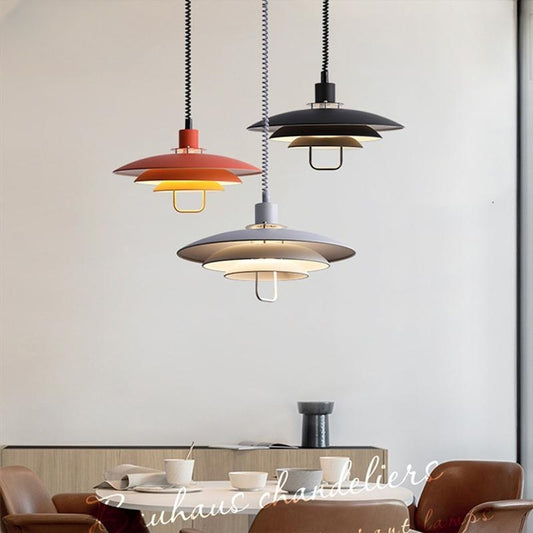 Monochrome PH 4/3 Classic Pendant Light with Handle