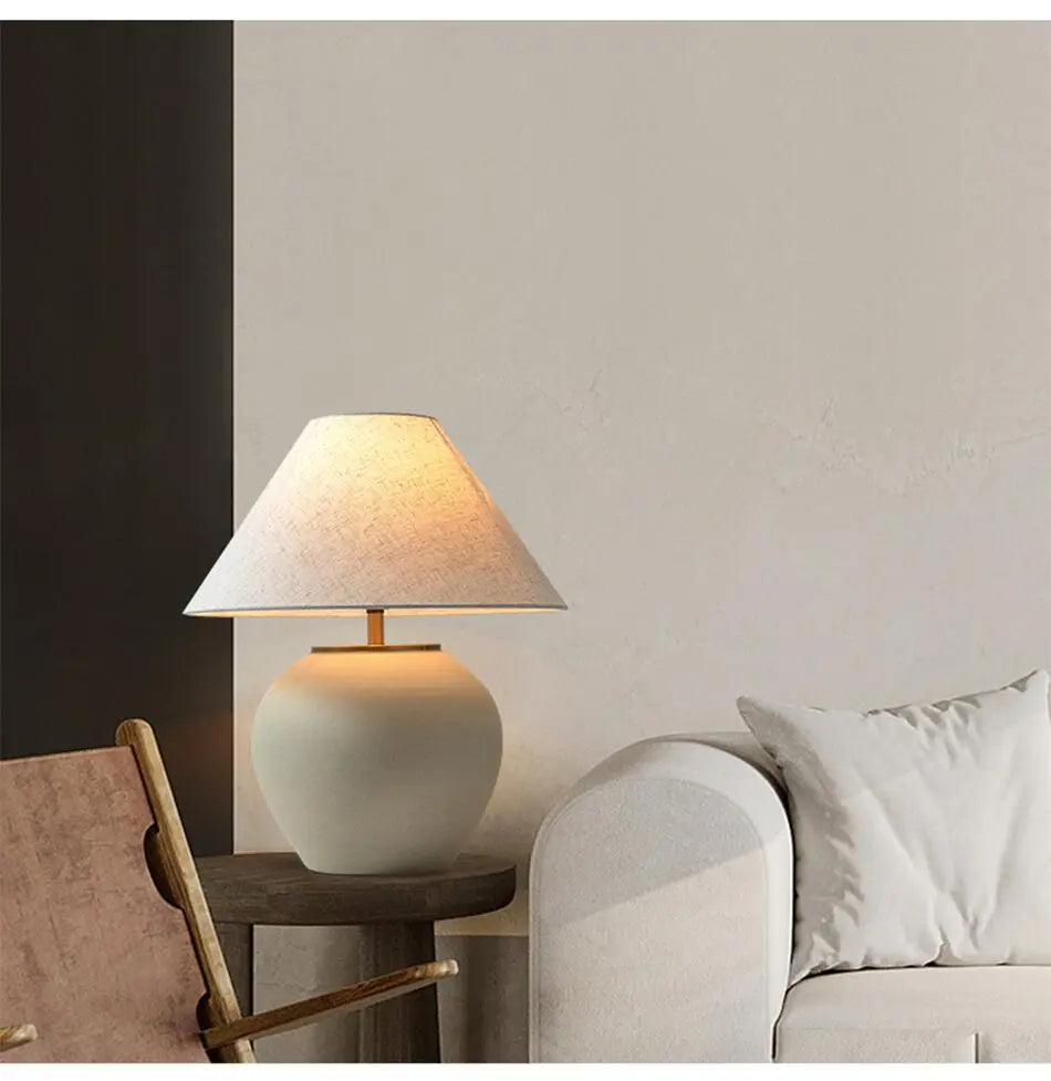 Faris Ceramic Table Lamp (18"-19")