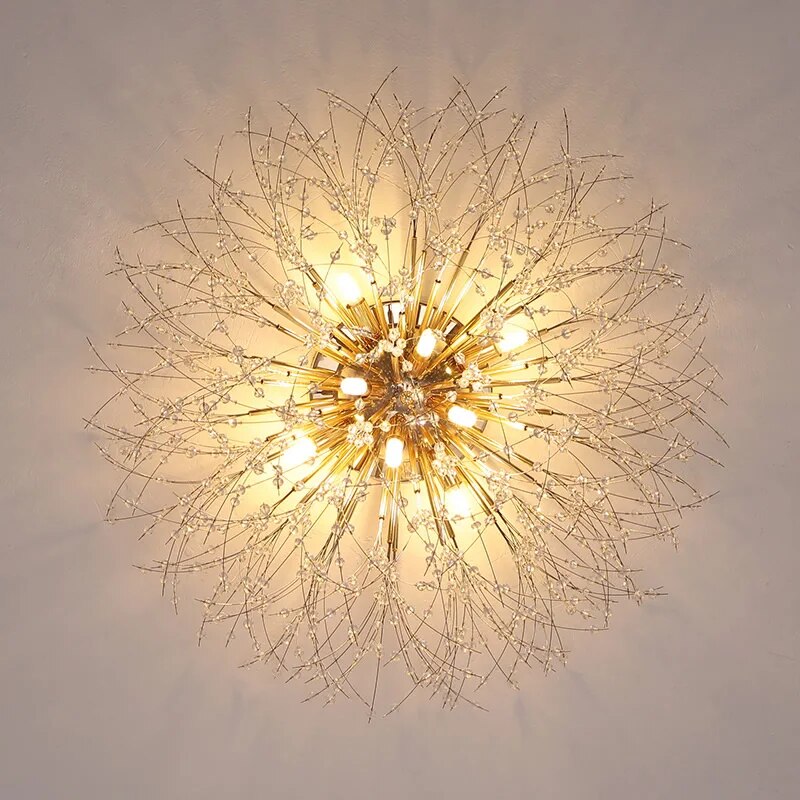 Modern Crystal Tree Branch Chandelier