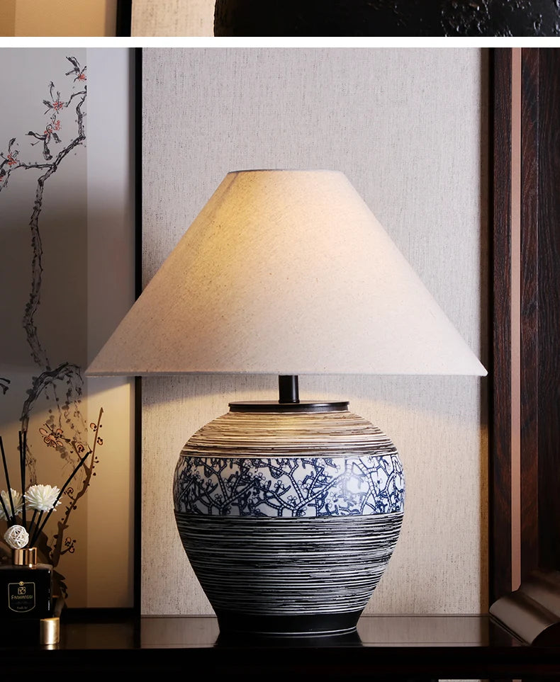 Miller Ceramic Table Lamp (19"-22")