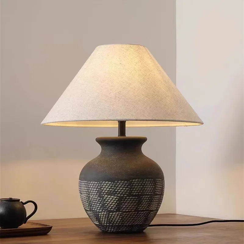 Faris Ceramic Table Lamp (18"-19")