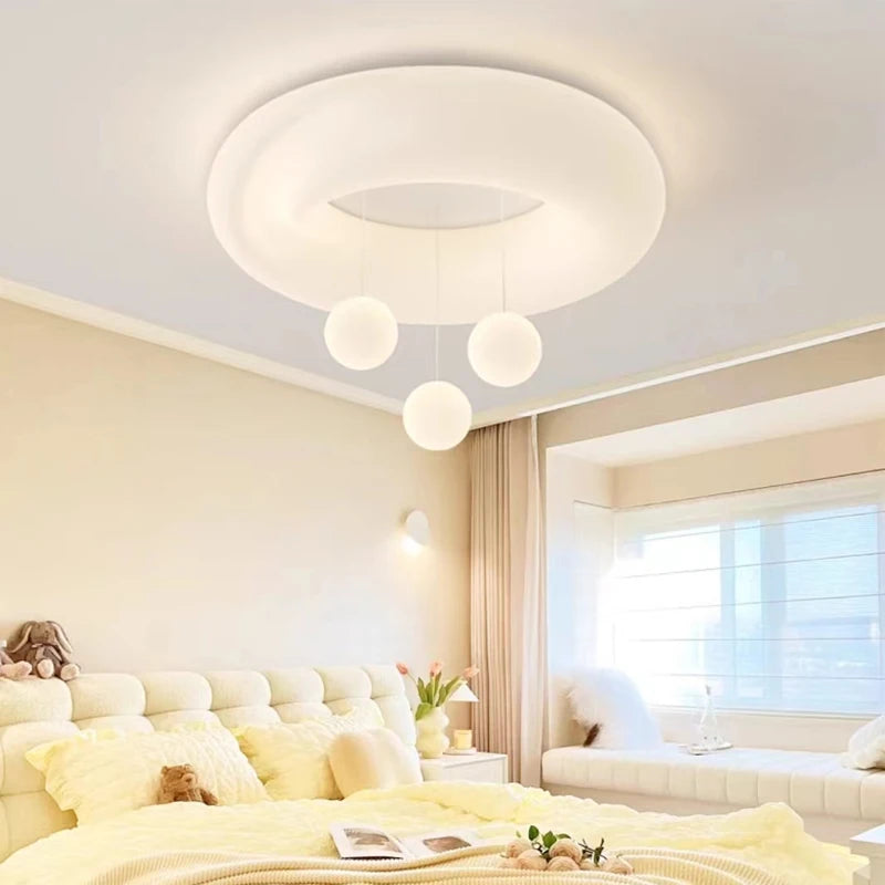 Modern Cream Cloud Ceiling Light