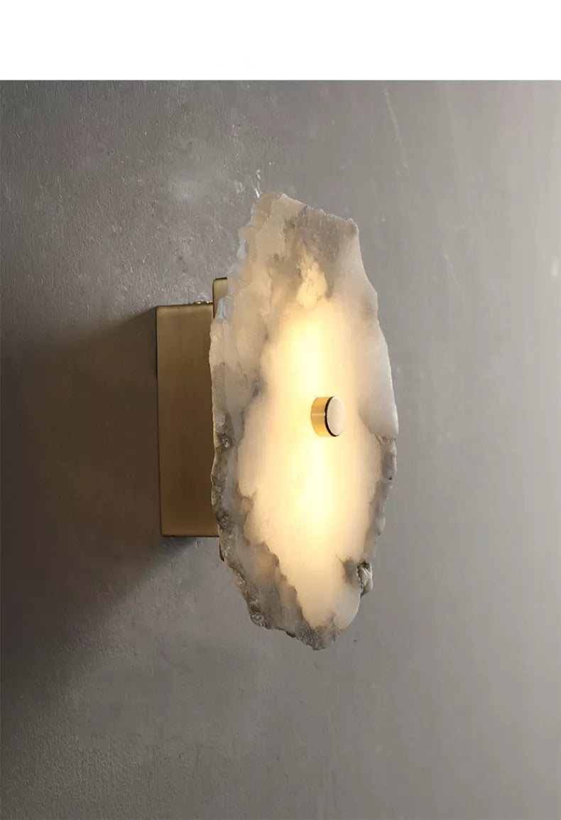 Natural Marble LED Wall Light