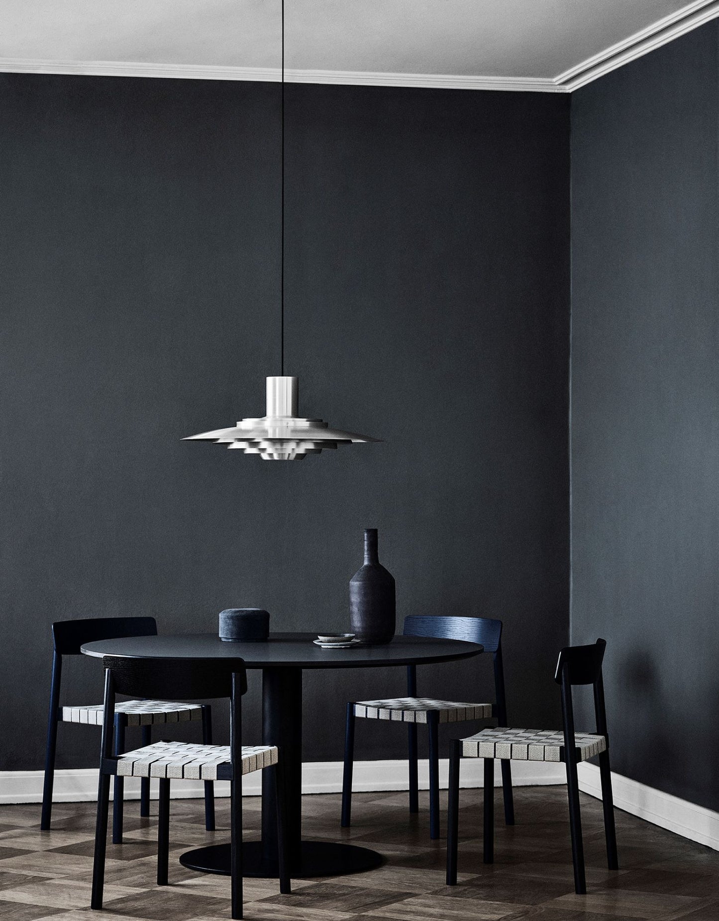 Monochrome PH 5 Classic Pendant Light, Silver