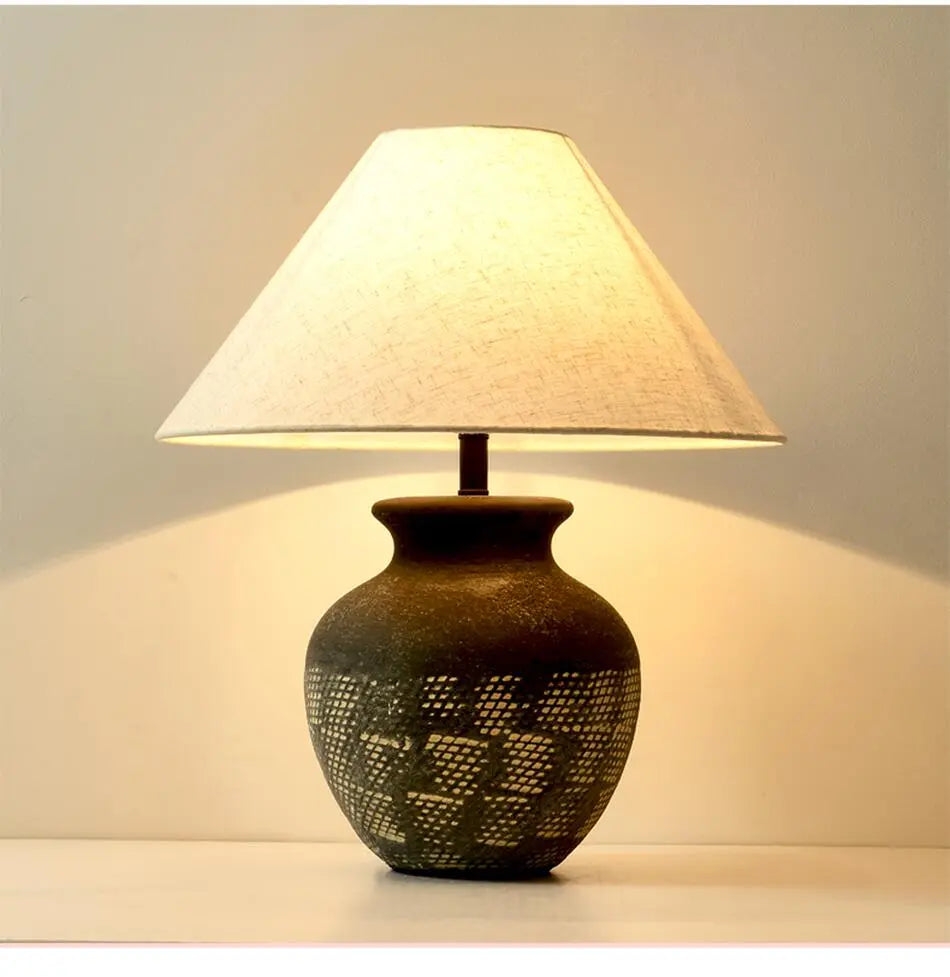 Faris Ceramic Table Lamp (18"-19")