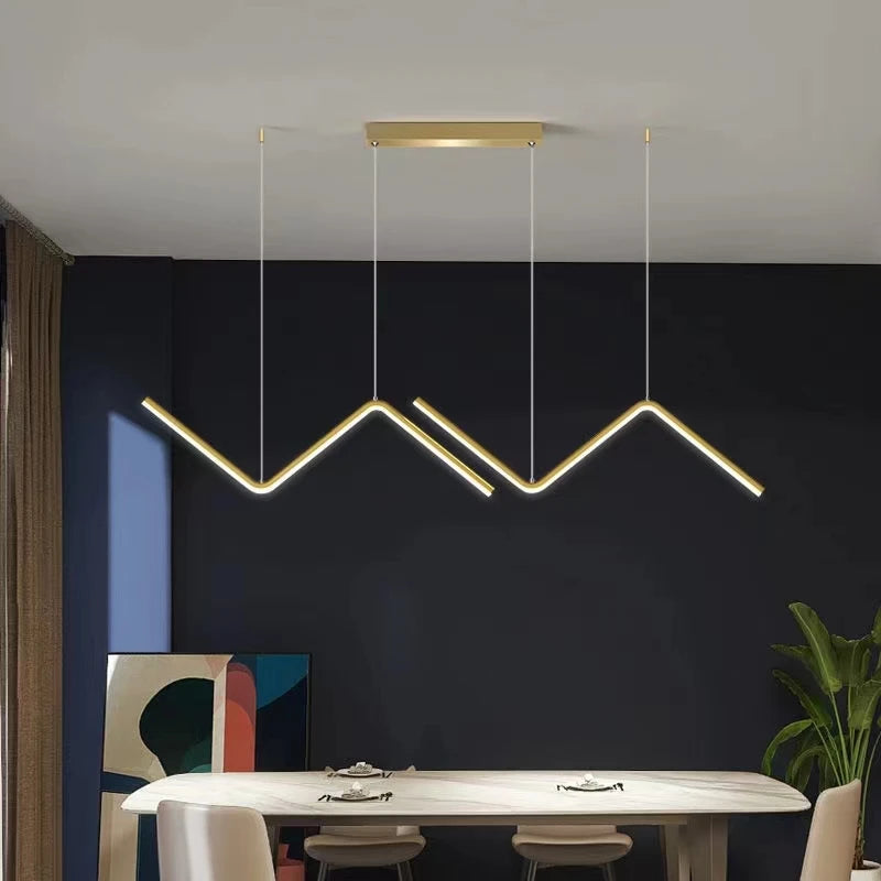 Leyland LED Black Aluminum Pendant Light