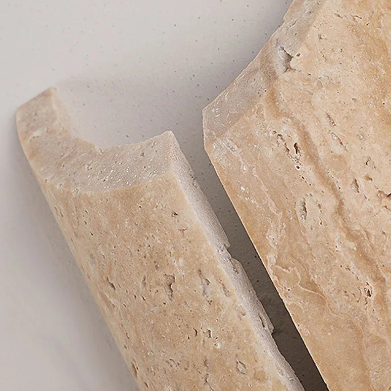 Natural Stone Travertine Hallway Wall Sconces