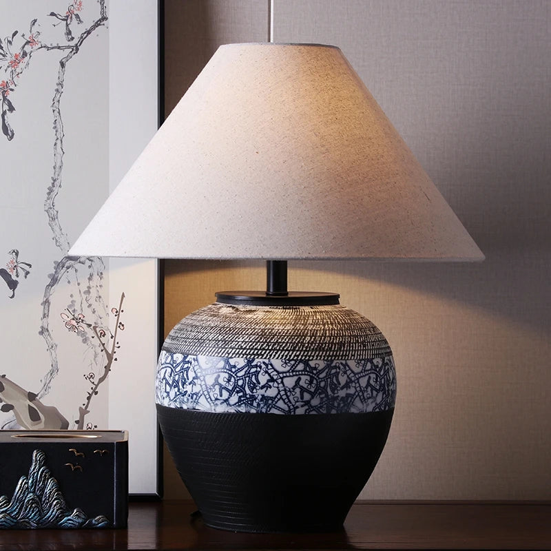 Miller Ceramic Table Lamp (19"-22")