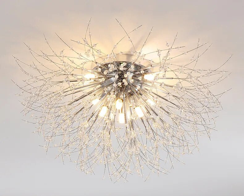 Modern Crystal Tree Branch Chandelier